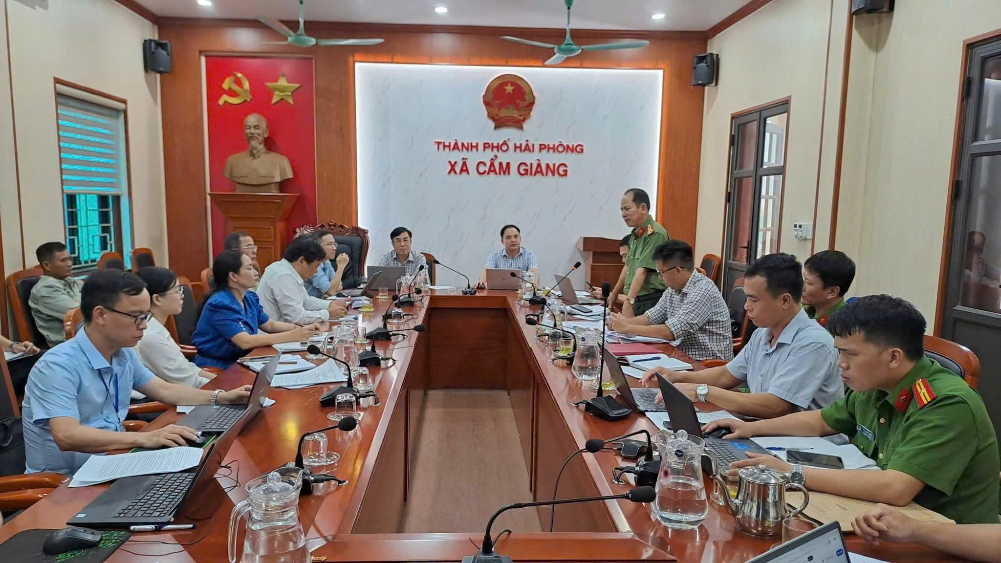 Phòng An ninh nội địa CATP Hải Phòng: Tháo gỡ “điểm nghẽn” giải phóng mặt bằng tại xã Cẩm Giàng